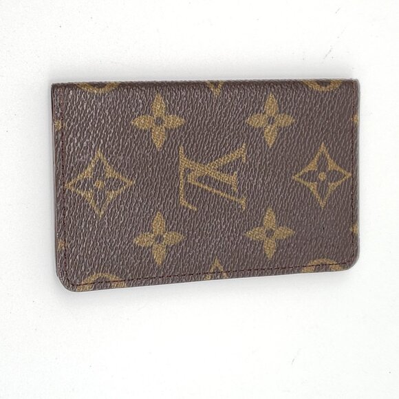 Authentic Louis Vuitton Monogram Canvas Pocket Organizer card wallet LC65-121025 - Picture 3 of 12